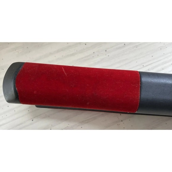 Chi Turbo GF1538 Black/Red Wired 35W Flat Iron Professional Hair Straightener - Picture 6 of 13